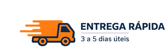 Entrega rápida, 3 a 5 dias úteis